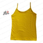 تاپ ساده بندی سایز بزرگ زرد