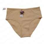 شورت سایز بزرگ نخی طرح کبریتی کرم