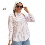 شومیز مانتویی نخ وارداتی
