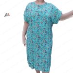 پیراهن نخی کوتاه آستین کیمینو خنک و تابستونی (بدون آبرفت)