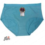 شورت نخی سایز بزرگ ۲xl ساده آبی