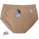 شورت نخی سایز XL طرح خرگوش کرم