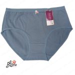 شورت نخی سایز XL ساده گلبرگ آبی