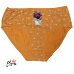 شورت نخی سایز بزرگ ۳xl طرح برگ زرد