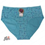 شورت نخی سایز بزرگ ۴xl طرح تری آبی