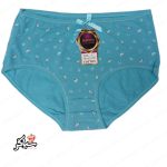 شورت نخی سایز لارژ طرح عشق خرگوش آبی