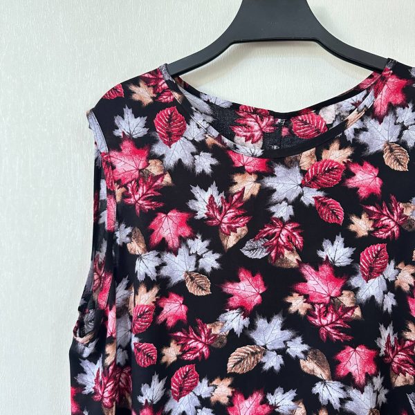 پیراهن نخی حلقه ای ساحلی زنانه خنک و تابستونی (بدون آبرفت) مشکی - تصویر 2