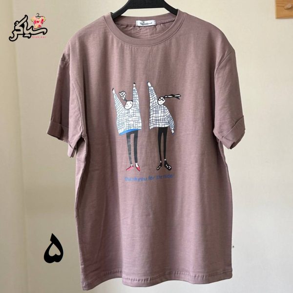 تیشرت نخ پنبه دخترانه هپی گرل - تصویر 4