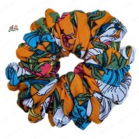 کش مو زنانه مدل اسکرانچی نارنجی