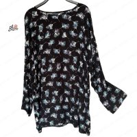 بلوز نخی آستین بلند خنک و تابستونی (بدون آبرفت)