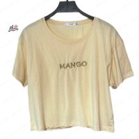 تیشرت کراپ دخترانه منگو