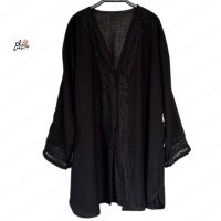 رویه شومیز سایزبزرگ نخی مشکی