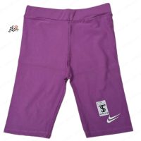 شلوارک اسپرت کشی کشاله بلند بنفش