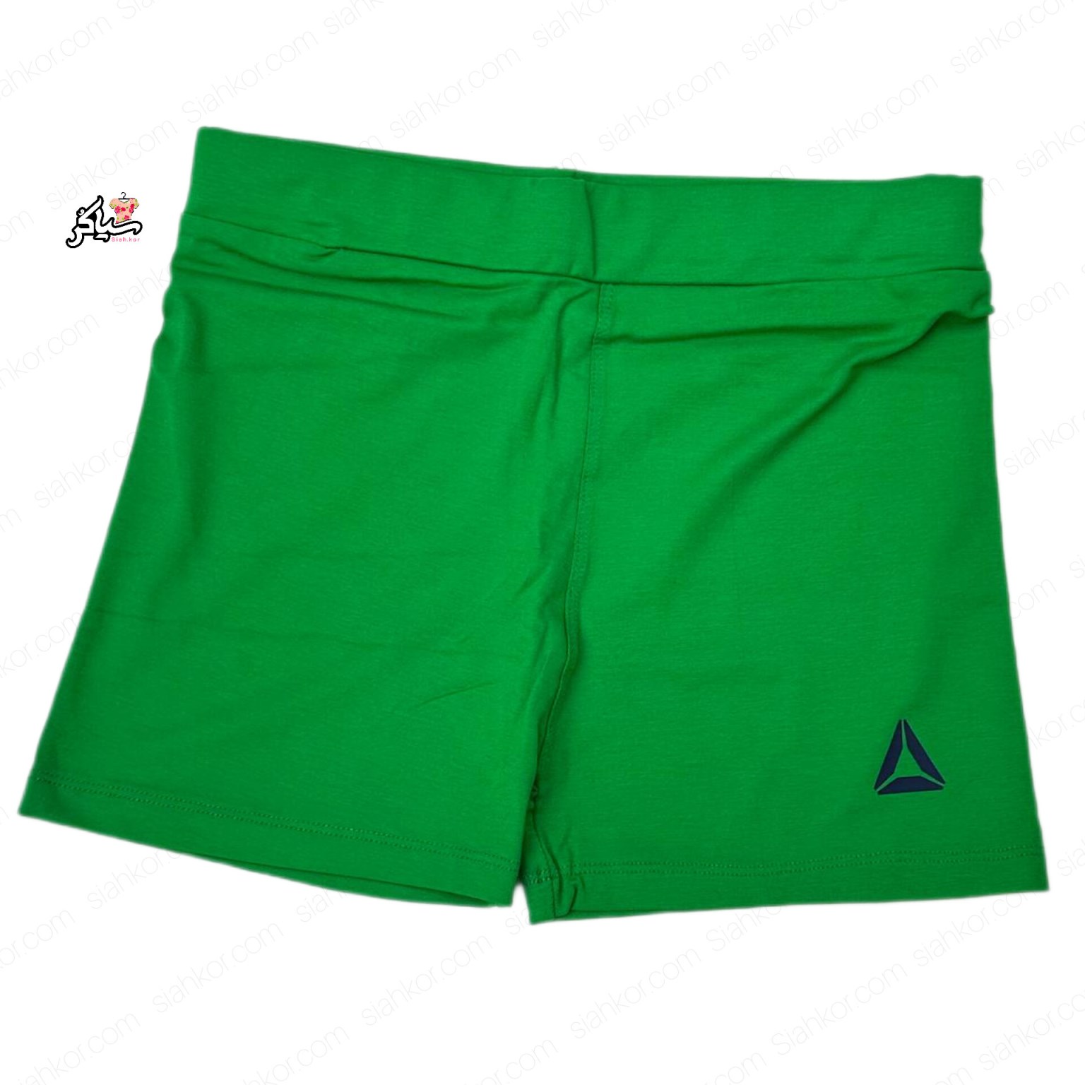 شلوارک اسپرت کشی کوتاه سبز