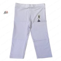 شلوارک برمودا اسپرت کشی سفید