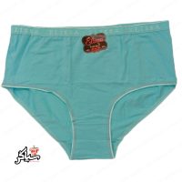 شورت نخی سایز بزرگ ۴xl ساده آبی