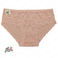 شورت سایز بزرگ ۳xl نخی گیپور صورتی