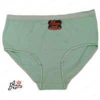 شورت نخی سایز بزرگ ۴xl ساده سبز