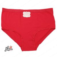 شورت نخی سایز بزرگ ۴xl ساده قرمز