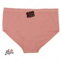 شورت نخی سایز بزرگ ۴xl ساده صورتی