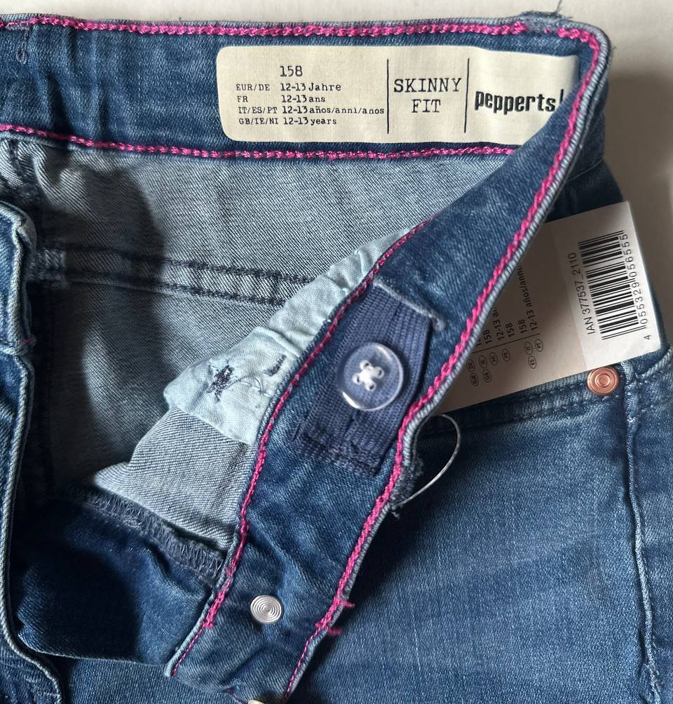 شلوار جین برند پیپرتس ۱۲ تا ۱۳ سال - تصویر 2