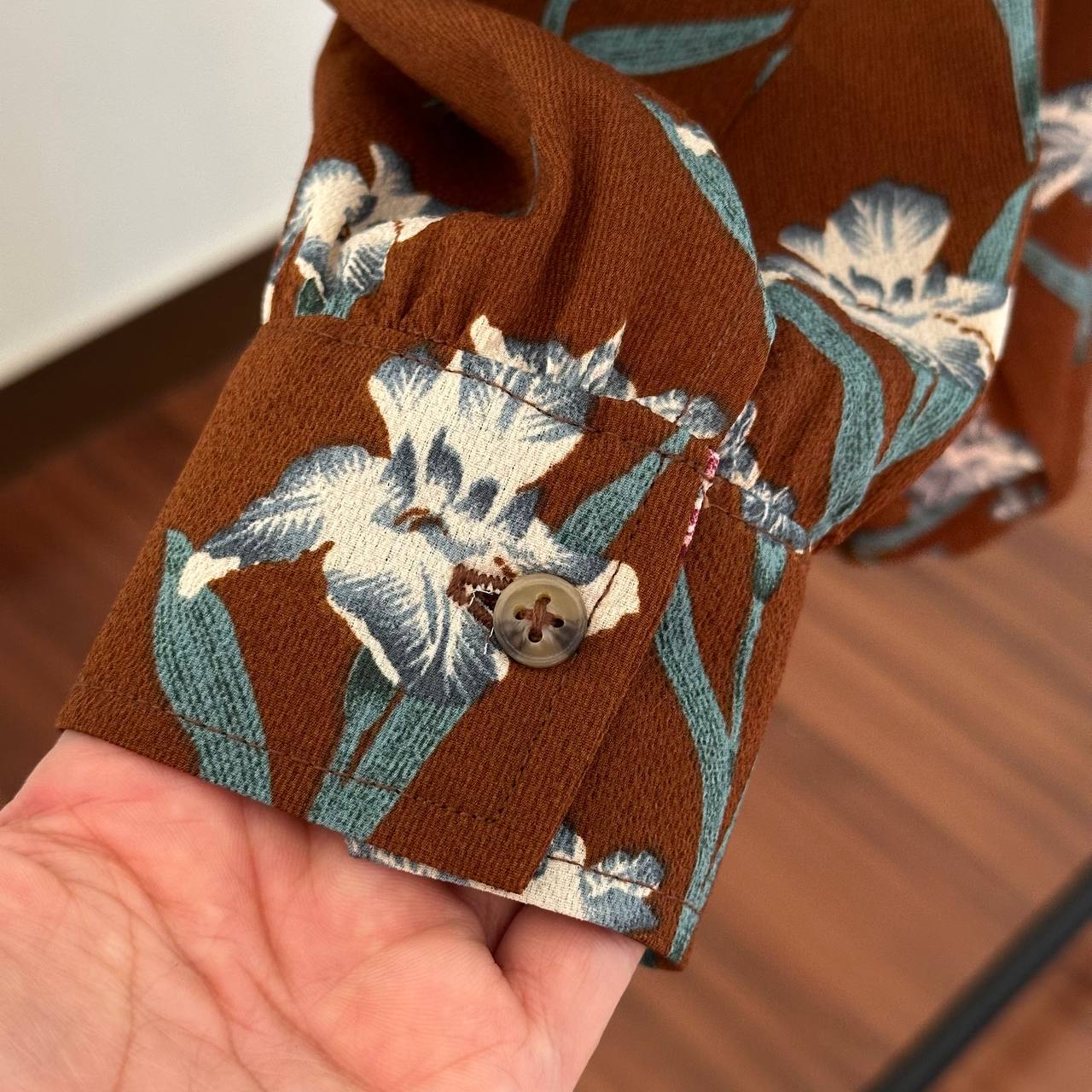 بلوز شومیز سایز بزرگ دخترانه آستین بلند - تصویر 5