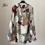 بلوز شومیز سایز بزرگ دخترانه آستین بلند