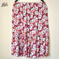 دامن نخی خنک و تابستونی خرگوشی (بدون آبرفت)