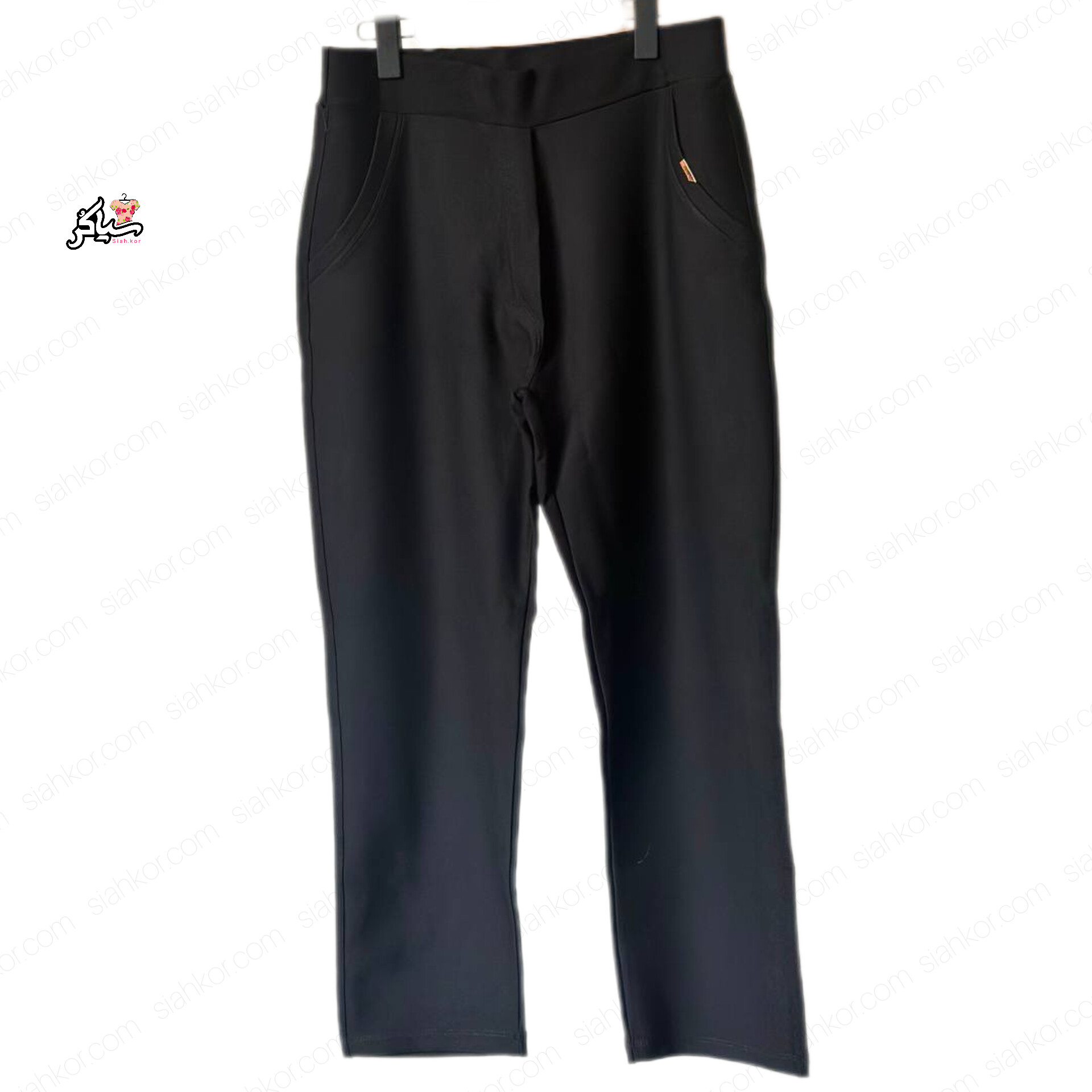 شلوار سایز بزرگ مشکی سورن درجه یک